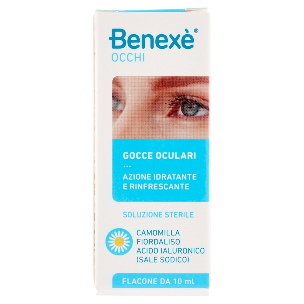 Benexè Occhi Gocce Oculari Azione Idratante e Rinfrescante 10 ml
